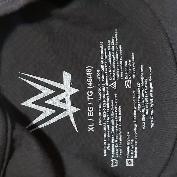 WWE WrestleMania Tampa Bay 2020 T Shirt NWT Size XL - Picture 3 of 7